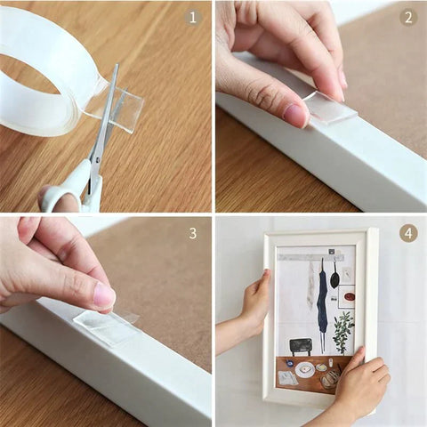 NANO DOUBLE SIDED TRANSPARENT - dazzy